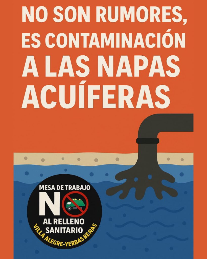 No son rummores, es contaminacion del agua