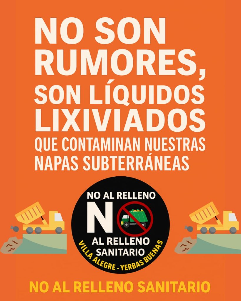 No son rummores, son lixiviados