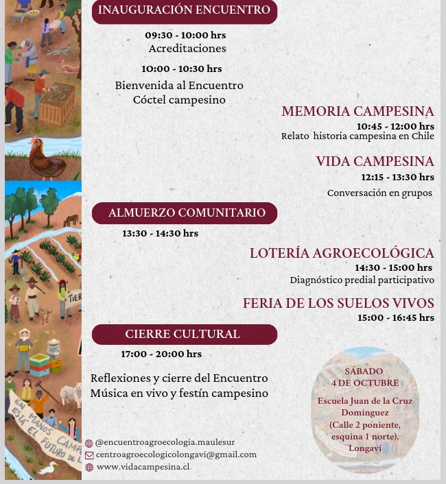 itinerario día sabado